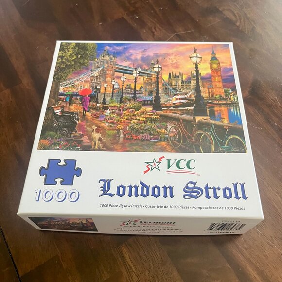 Jigsaw Puzzle | 1000 Pieces | London Stroll - Picture 2 of 2